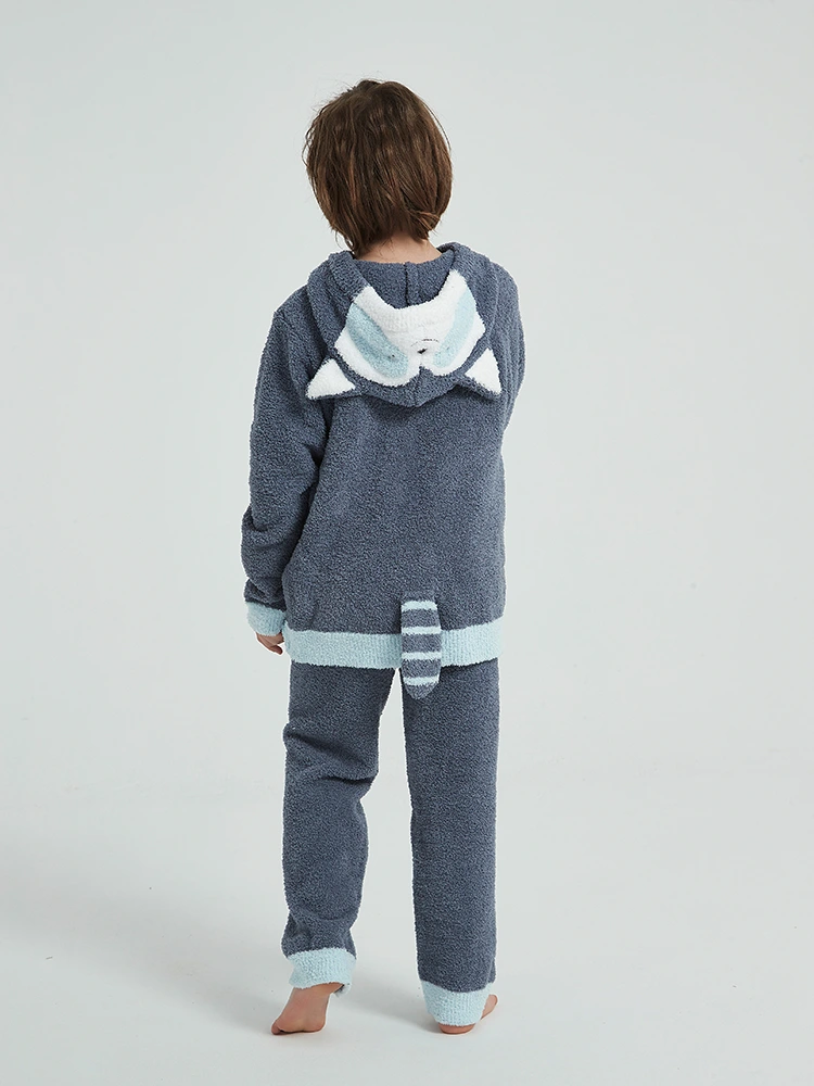 Boys Autumn and Winter Fleece Pajamas